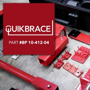 QuikBrace Base Plate with Spikes Twin Pack #BP 10-412-04